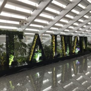 台湾の空港で撮った、TAIWANと書かれている置物