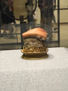 台北故宮博物館に展示されている豚の角煮